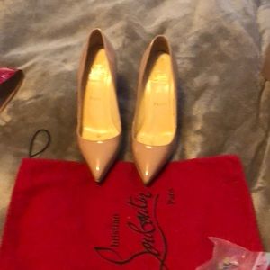 Nude Christian Louboutin Pigalle 100’s